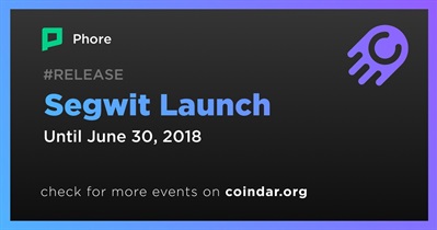 Segwit Launch