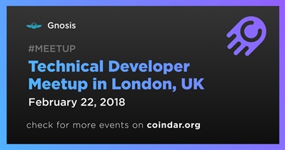 Technical Developer Meetup in London, UK