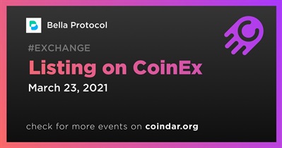 Listing on CoinEx