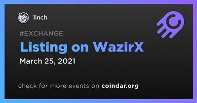 Listing on WazirX