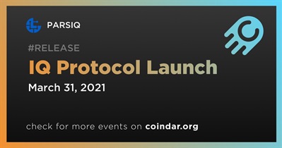 IQ Protocol Launch