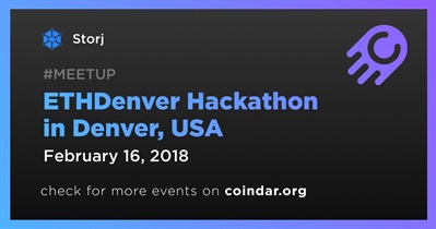 ETHDenver Hackathon in Denver, USA