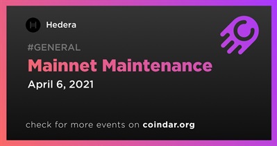 Mainnet Maintenance