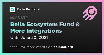 Bella Ecosystem Fund & More Integrations