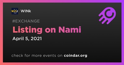 Listing on Nami