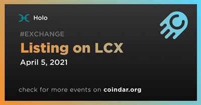 Listing on LCX