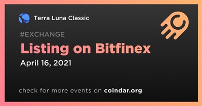 Listing on Bitfinex