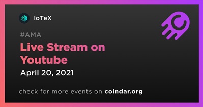 Live Stream on Youtube