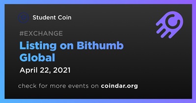 Listing on Bithumb Global