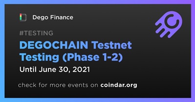 DEGOCHAIN Testnet Testing (Phase 1-2)