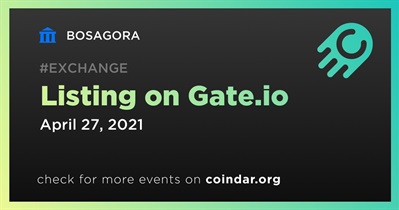 Listing on Gate.io