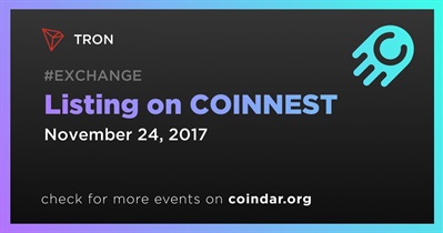 Listing on COINNEST