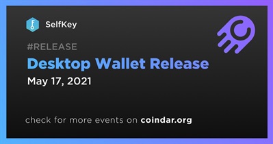 Desktop Wallet Release