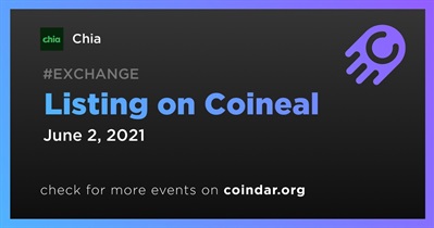 Listing on Coineal