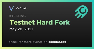 Testnet Hard Fork