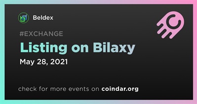 Listing on Bilaxy