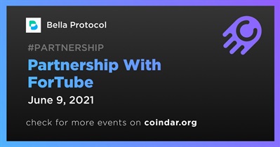 Partnership With ForTube