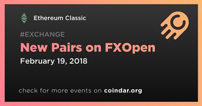 New Pairs on FXOpen