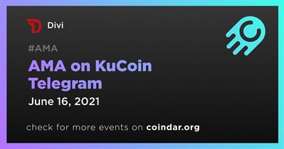 AMA on KuCoin Telegram