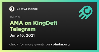 AMA on KingDefi Telegram