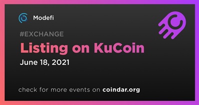 Listing on KuCoin