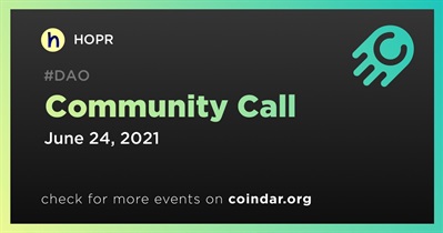 Community Call