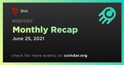 Monthly Recap