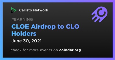 CLOE Airdrop to CLO Holders