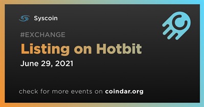 Listing on Hotbit