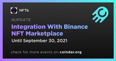 Integration With Binance NFT Marketplace