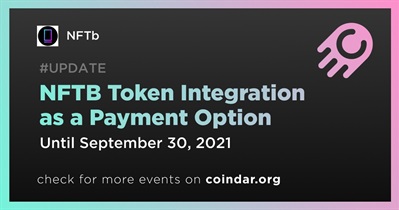 NFTB Token Integration as a Payment Option
