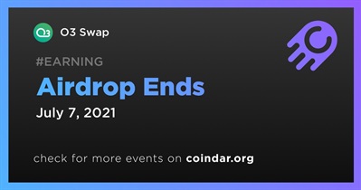 Airdrop Ends