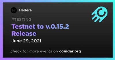 Testnet to v.0.15.2 Release
