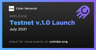 Testnet v.1.0 Launch