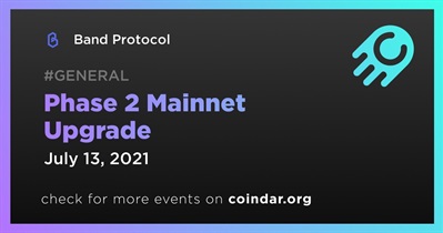 Phase 2 Mainnet Upgrade