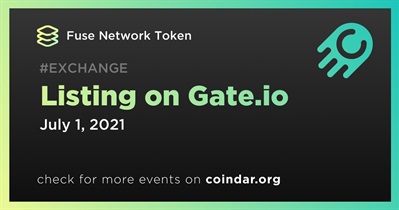 Listing on Gate.io