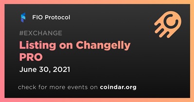 Listing on Changelly PRO