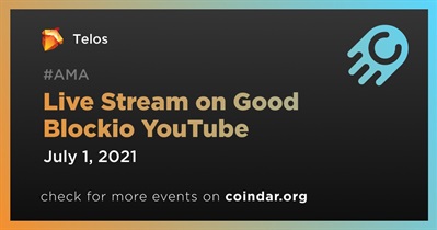 Live Stream on Good Blockio YouTube