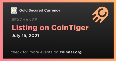 Listing on CoinTiger