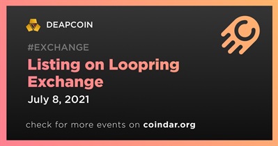 Listing on Loopring Exchange