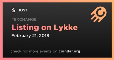 Listing on Lykke