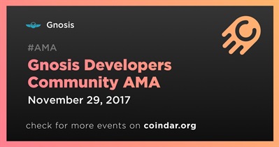 Gnosis Developers Community AMA