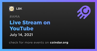 Live Stream on YouTube