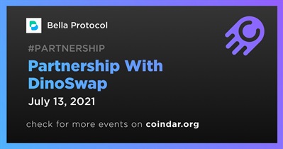 Partnership With DinoSwap