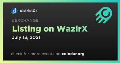 Listing on WazirX