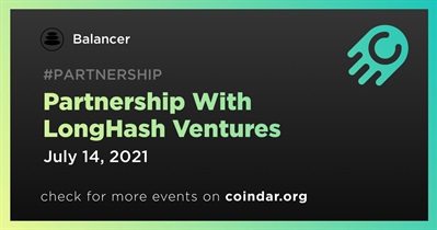 Partnership With LongHash Ventures