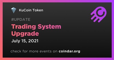 Trading System Upgrade