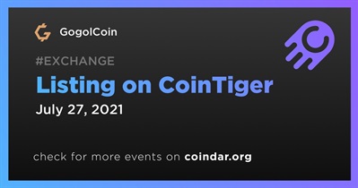 Listing on CoinTiger