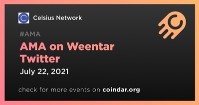 AMA on Weentar Twitter