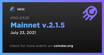 Mainnet v.2.1.5